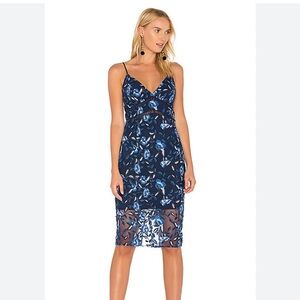 (Never worn) Revolve Bardot Midi Dress (as seen on Jane the Virgin)